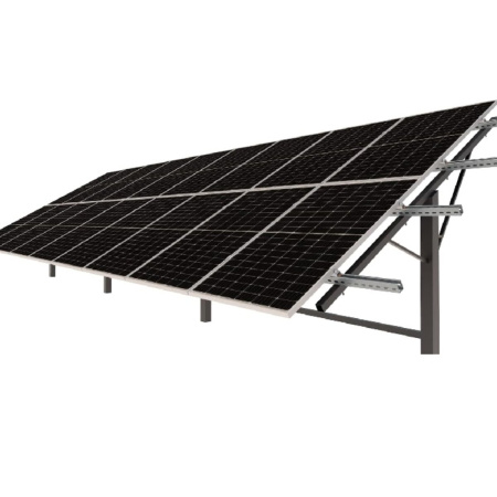 Фото ZincLine Bifacial Long 01 комплект оцинкованого кріплення 1 PV модуль для готових конструкцій