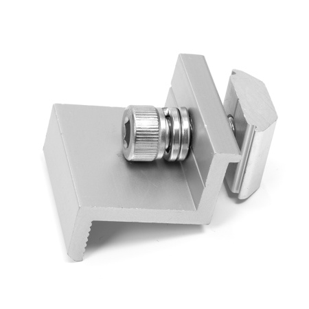 Фото Задний крепеж для монтажа солнечных панелей, алюминий, 30 мм.