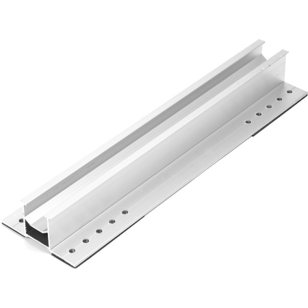 Фото Рельс для монтажа солнечных панелей, алюминий, 300 мм.