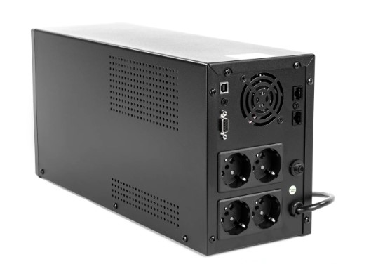 Фото ИБП (UPS) линейно-интерактивный Qube DG 2450, 2450VA/1440W, LCD, 4 x Schuko, RJ-45, USB