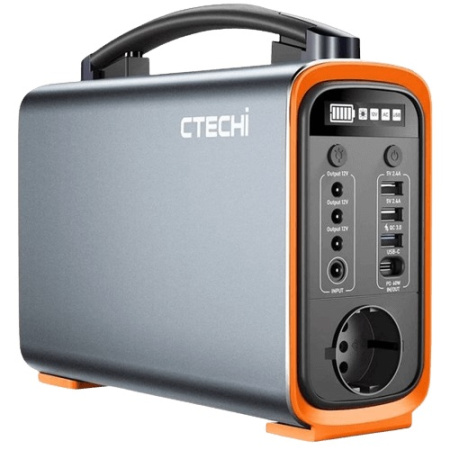Фото Портативна зарядна станція CTECHi GT200 Pro Portable Power Station (200W 320Wh AC220V EU)