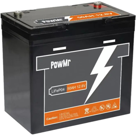 Фото Батарея Li-ion PowMr 50Ah 12.8V LiFePO4