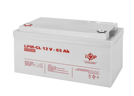 Фото Аккумулятор гелевый LPM-GL 12V - 65 Ah