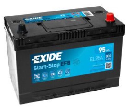 Аккумулятор EXIDE START-STOP EFB 95Ah ASIA Ев (-/+) (800EN) Фото Аккумулятор EXIDE START-STOP EFB 95Ah ASIA Ев (-/+) (800EN)