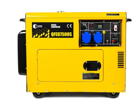 Фото Генератор дизельний Qube QFED7500S