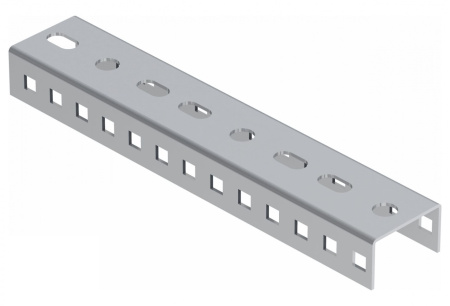 Фото Профіль П-подібний, довжина 3000 мм, товщина 1,5 мм, цинкування, метод Сендзіміра