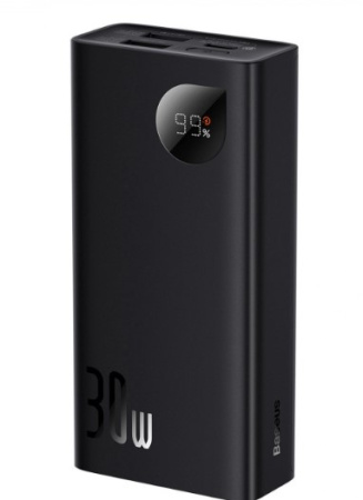 Фото Універсальна мобільна батарея Baseus Adaman2 Digital Display Fast Charge Power Bank 10000mAh 30W