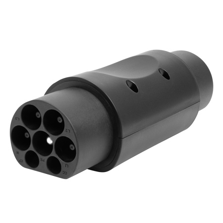 Фото Адаптер Duosida для електромобілів GB/T (Male) - Type 2 (Male)