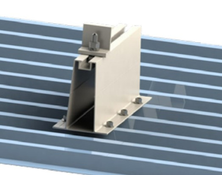 Фото Алюмінієва безпрофільна система для скатного даху