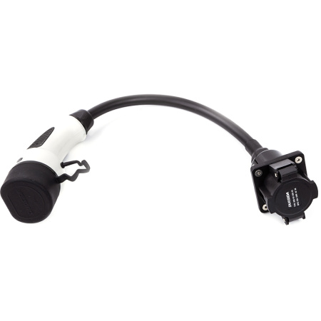 Фото Адаптер Duosida для электромобиля Type 2 (Female) - Type 1 (Male)