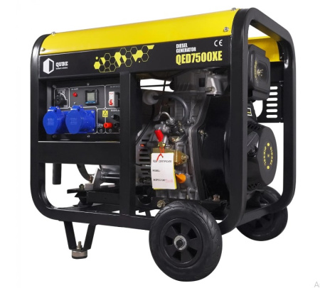 Фото Генератор дизельний Qube QED7500XE
