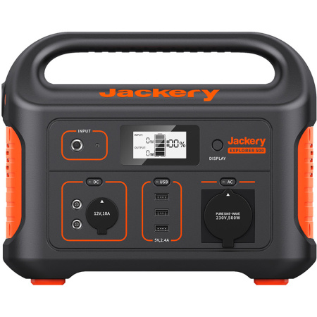 Фото Зарядная станция Jackery Explorer 500EU 518Wh, 500W
