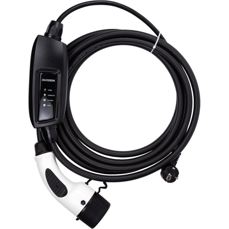 Фото Зарядное устройство для электромобилей, Type 2 - Schuko (220V), 16A, 3.6кВт, 1-фазный, 5м