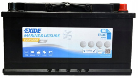 Фото Акумулятор Стаціонарний EXIDE Equipment GEL 80Ah Ев (-/+) ES900