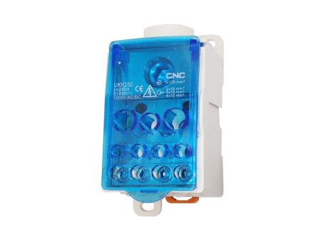 Фото Розподільчий блок CNC FTUKK250 250A, на DIN-рейку