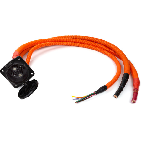 Фото Розетка Duosida для электромобиля CHAdeMO, 200A, 3-фазная, 1м