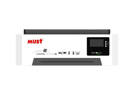 Фото Акумуляторна батарея LP19-48100 Must (LiFePO4 51,2V 100Ah 5,12kWh)
