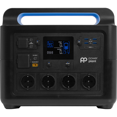 Фото Зарядная станция PowerPlant HS1800 1484.8Wh, 1800W