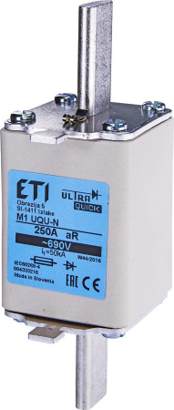 Фото Запобіжник M1UQU-N/200A/690V aR (50kA)