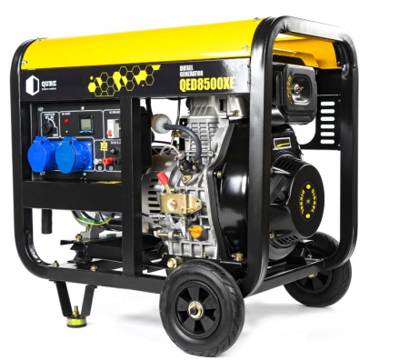Фото Генератор дизельний Qube QFED8500XE