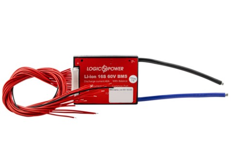 Фото BMS плата Li-ion 60V 16S 40A симметрия