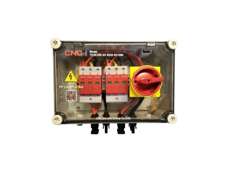 Фото Панель відключення PV CNC 2in-2out YCX8-DIS 2/2 32/32 DC1000