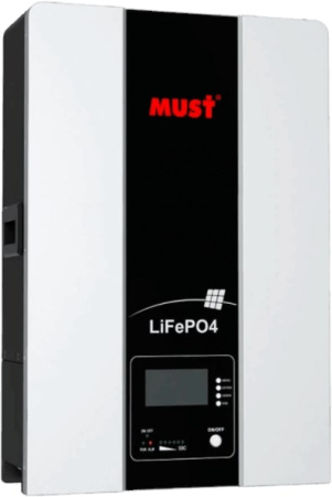 Фото Аккумуляторная батарея LP16-48100 Must (LiFePO4 51,2V 100Ah 5,12kWh)