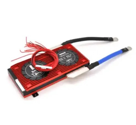 Фото BMS плата LP LiFePO4 48V 16S 200A симетрія з LCD