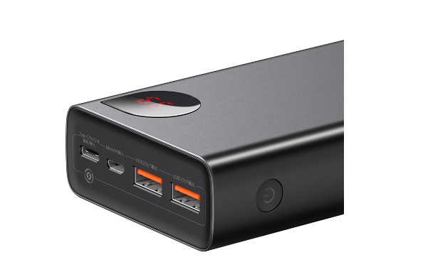 Универсальная мобильная батарея Baseus 20000mAh, PD 65W, USB-C, 2xUSB QC3.0 Фото Универсальная мобильная батарея Baseus 20000mAh, PD 65W, USB-C, 2xUSB QC3.0
