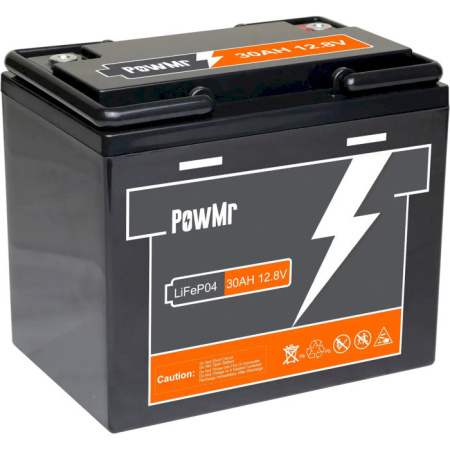 Фото Батарея Li-ion PowMr 30Ah 12.8V Lifepo4