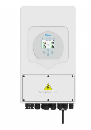 Фото Гібридний інвертор однофазний DEYE 6 кВт 48В-акумулятор 2 MPPT Wi-Fi 230В