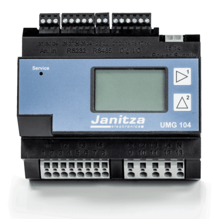 Фото Счетчик Janitza UMG-104 (трёхфазный)