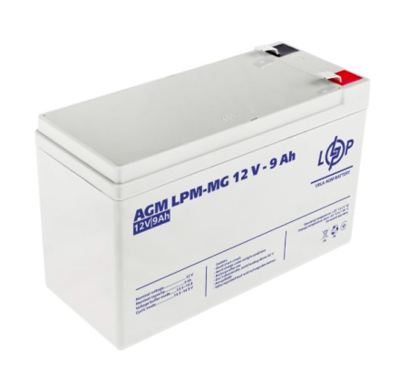 Фото Аккумулятор мультигелевый AGM LPM-MG 12V - 9 Ah