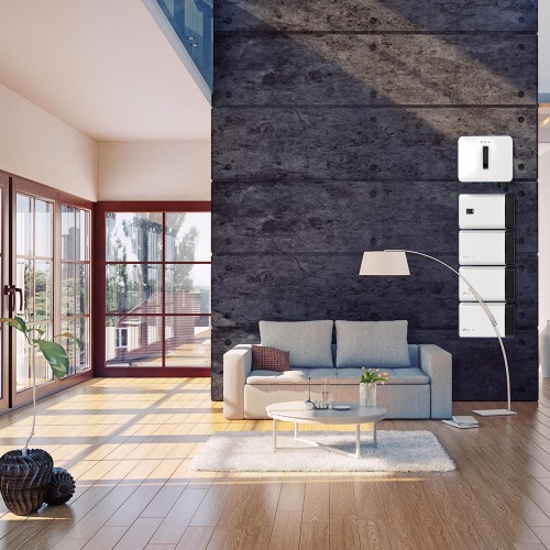 Фото Гібридна станція Stromherz S-10K-3Р-ESS-UA, BMS SM-900V-2,3kWh, 6,9 кВт (3 шт.)