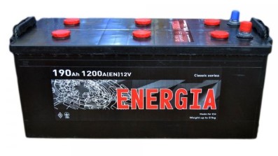 Фото Аккумулятор ENERGIA Truck 190Ah боковая (-/+) (1200EN)