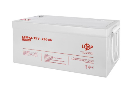 Фото Аккумулятор гелевый LPM-GL 12V - 280 Ah