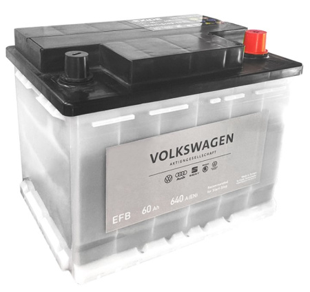 Фото Акумулятор EXIDE START-STOP EFB 60Ah Ев (-/+) (640EN) 000915105FB