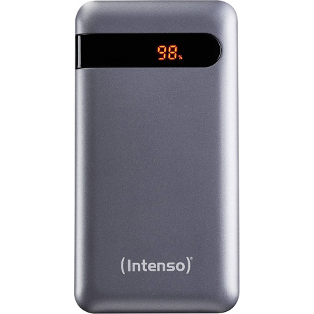 Фото Універсальна мобільна батарея Intenso PD10000 10000mAh, PD 18W, Grey