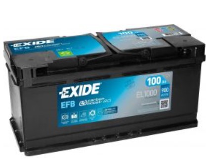 Аккумулятор EXIDE START-STOP EFB 100Ah Ев (-/+) (900EN) Фото Аккумулятор EXIDE START-STOP EFB 100Ah Ев (-/+) (900EN)