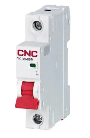 Фото Модульний автоматичний вимикач CNC YCB9-80M 1P C50 6ka