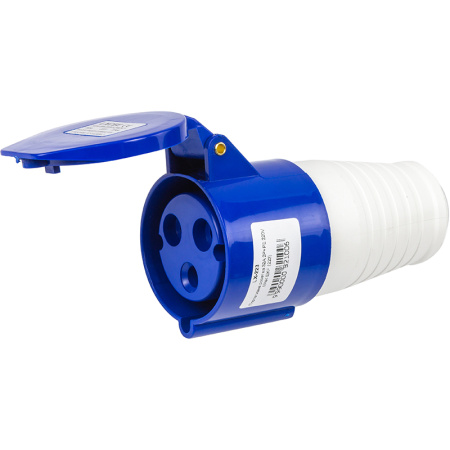 Фото Портативна розетка HiSmart 32A 2P+E 220V IP44 (223)