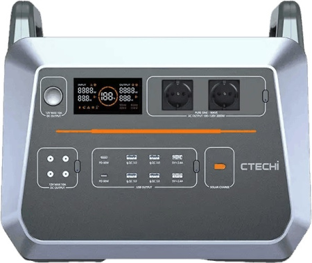 Фото Портативна зарядна станція CTECHi ST2000 Portable Power Station (2000W 2073Wh AC220V EU)