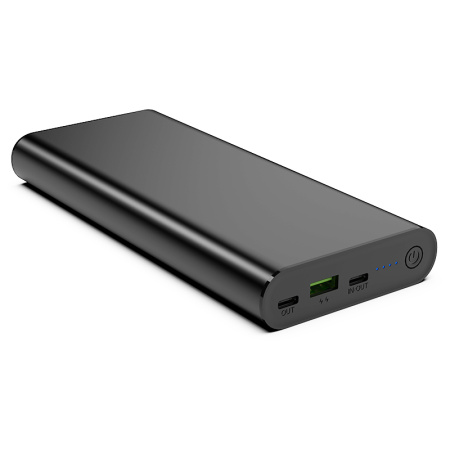 Фото Универсальная мобильная батарея PowerPlant 26800mAh, PD 100W, 2xUSB-C, USB-A QC3.0