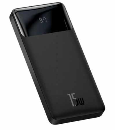 Фото Універсальна мобільна батарея Baseus Bipow Digital Display Power Bank 10000mAh 15W Black
