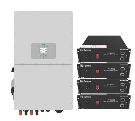 Фото Система зберігання енергії DEYE SUN-20K-SG01HP3-EU-AM2-HV51100-4-20.48kW-LFP 20kW 20.48kWh 1BAT LiFe