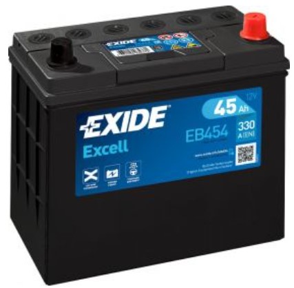 Фото Акумулятор EXIDE EXCELL 45Ah ASIA Ев (-/+) (330EN)