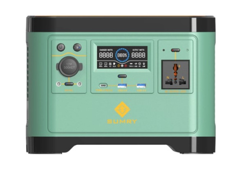 Фото Зарядная станция SUMRY SMR650 600W 577Wh 65W(PD3.0,QC3.0)5V3A/9V3A/12V3A/15V3A/20V3.3A (SMR650)(GTB-650)