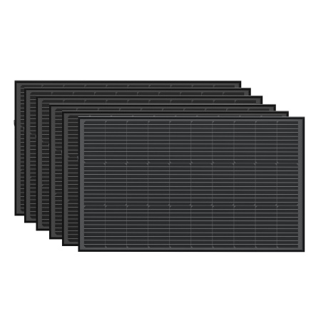Фото Набір сонячних панелей EcoFlow 6*100 Solar Panel Стаціонарні