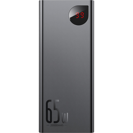 Фото Универсальная мобильная батарея Baseus 20000mAh, PD 65W, USB-C, 2xUSB QC3.0