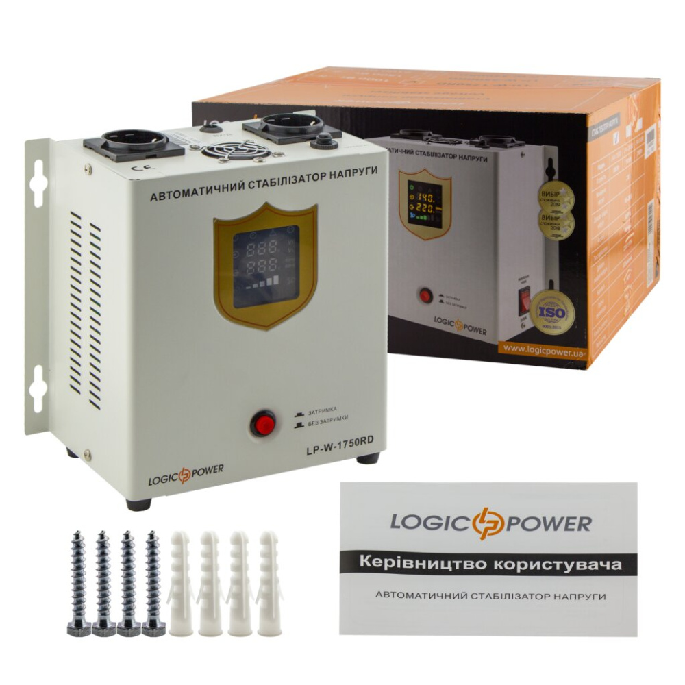 Фото Стабілізатор напруги LP-W-1750RD (1000Вт / 7 ступ)